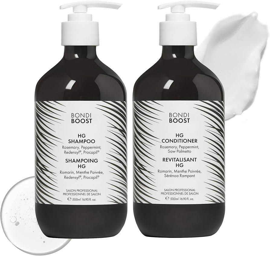 BondiBoost HG Anti-Thinning Shampoo Conditioner Set [16.90 fl oz each], Clinically Tested to Prom... | Amazon (US)