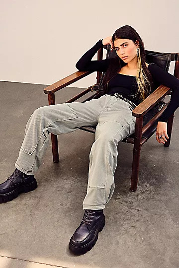 Jones Lug Sole Lace Up Boots | Free People (Global - UK&FR Excluded)