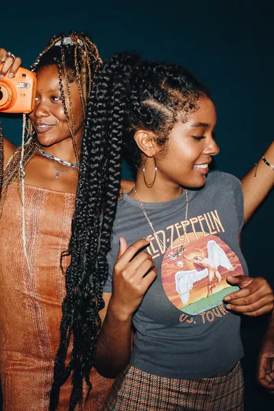 Led Zeppelin 1975 Tour Shrunken Tee | Urban Outfitters (US and RoW)