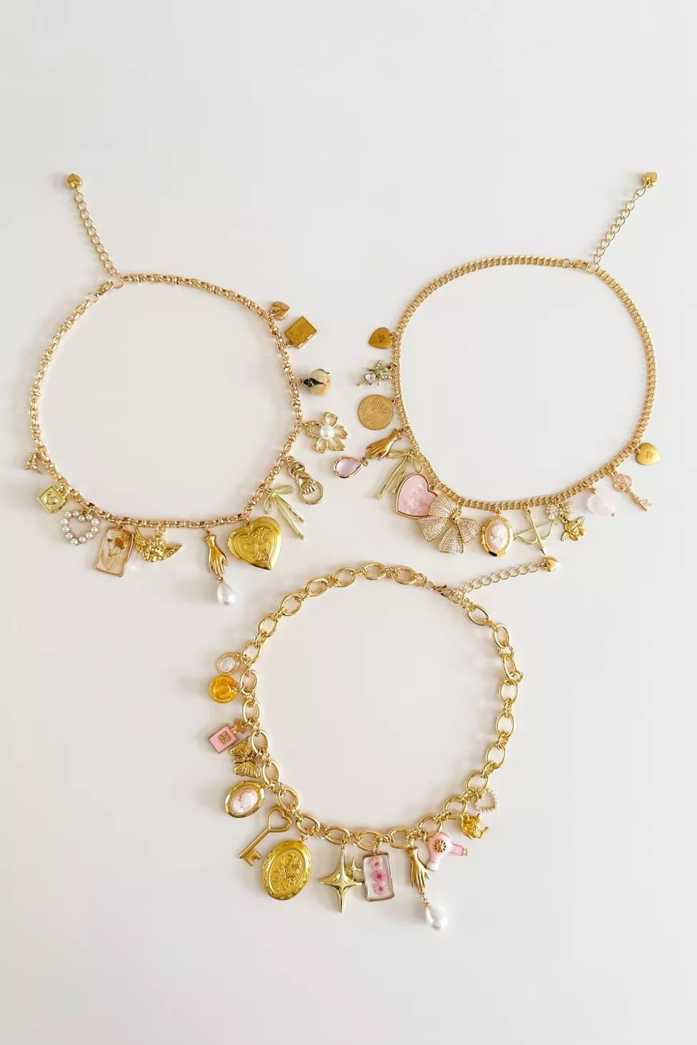 Shop Charming Tea Coquette Charm Necklace | Urban Outfitters (US and RoW)