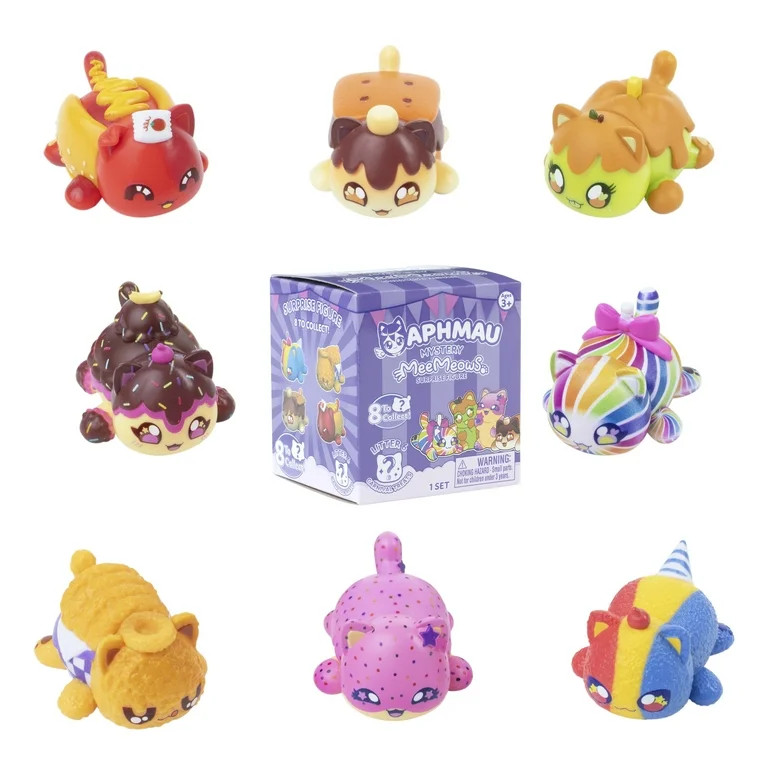 Aphmau MeeMeow Mystery Figures – Series 6, Blind Box: 1 of 8 Possible Carnival Treats MeeMeows ... | Walmart (US)