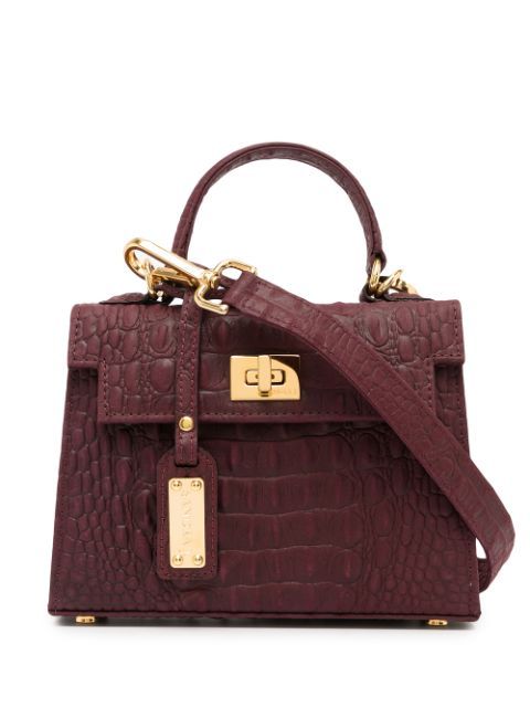 Sophie Mini crocodile-effect bag | Farfetch (US)