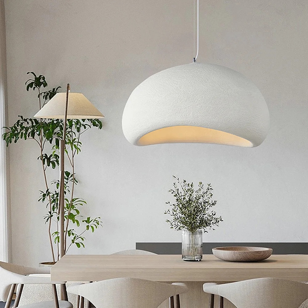 Arturesthome Nordic Japandi Living Room Handmade Oval Resin Chandelier Lamp | Walmart (US)