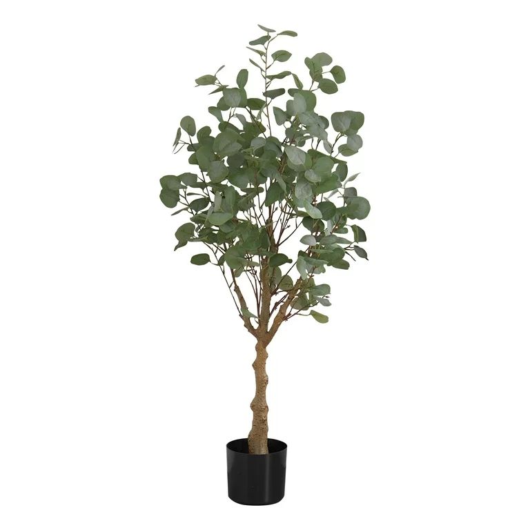 Artificial Plant - 46" Tall - Indoor - Floor - Potted - Green Leaves - Walmart.com | Walmart (US)