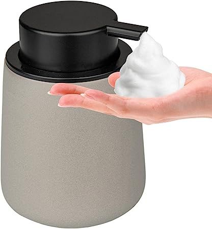 YYW 2-in-1 Liquid Foaming Soap Dispenser, 14 Oz Ceramics Hand Soap Dispenser & Dish Soap Dispens... | Amazon (US)