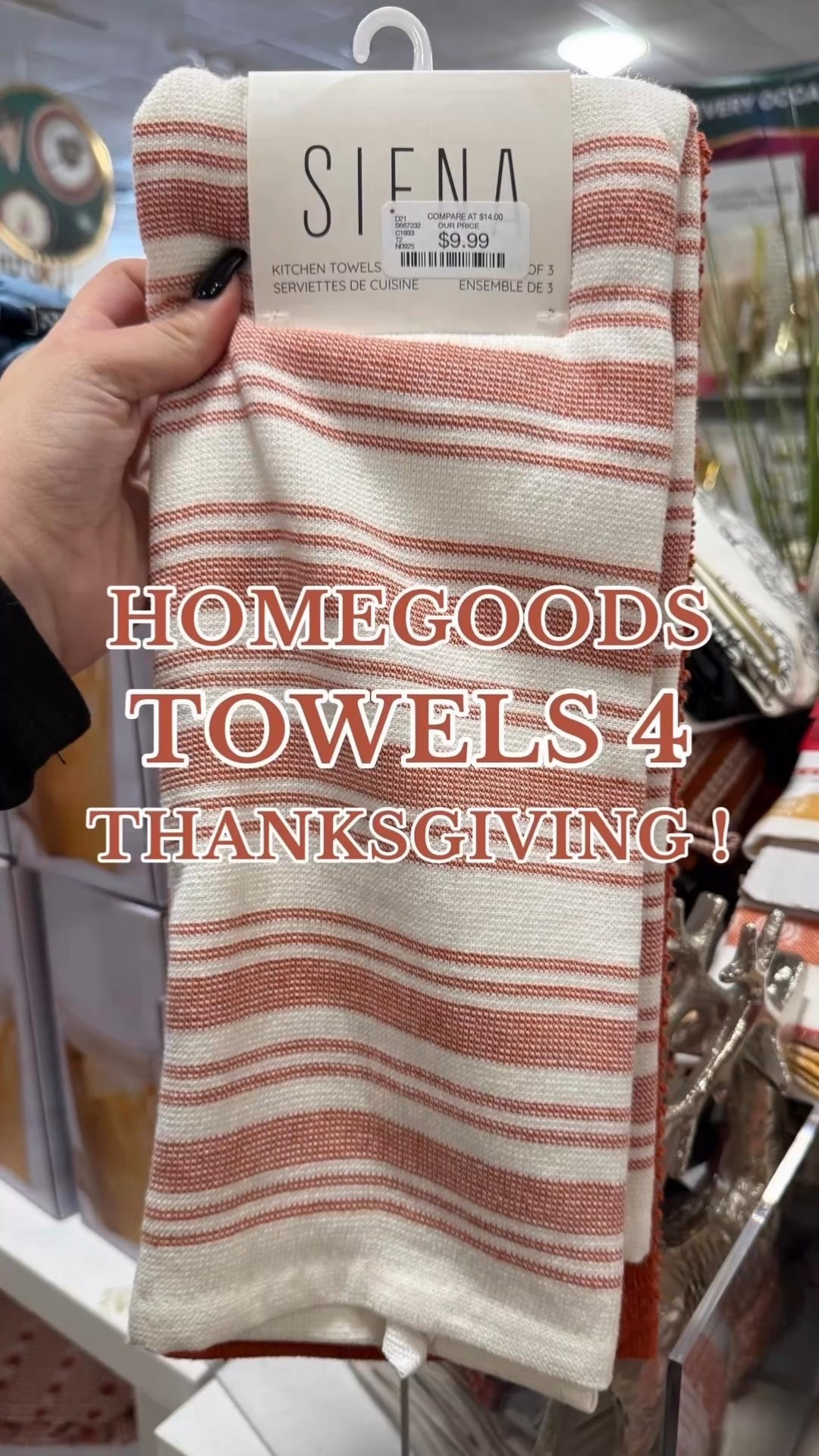 HOMEGOODS TOWELS 4 THANKSGIVING !
thanksgiving dinner needs towels for cooking (and for show) and you know homegoods understands that assignment. kitchen towels, hand towels, and napkins that will set your home and table up this holiday. are you cooking this thanksgiving or in attendance ?!

#LTKSeasonal #LTKHoliday #LTKSaleAlert