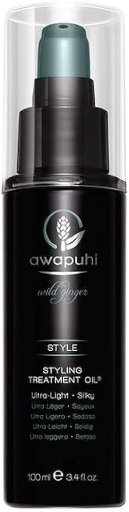 Paul Mitchell Awapuhi Wild Ginger Styling Treatment Oil, Dry-Touch, Leave-In Formula, For All Hai... | Amazon (US)