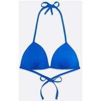 Bright Blue Triangle Bikini Top New Look | New Look (UK)