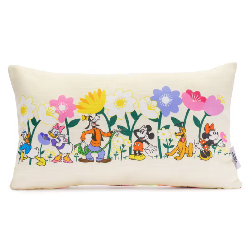 Mickey and Friends Floral Cushion | shopDisney (UK)