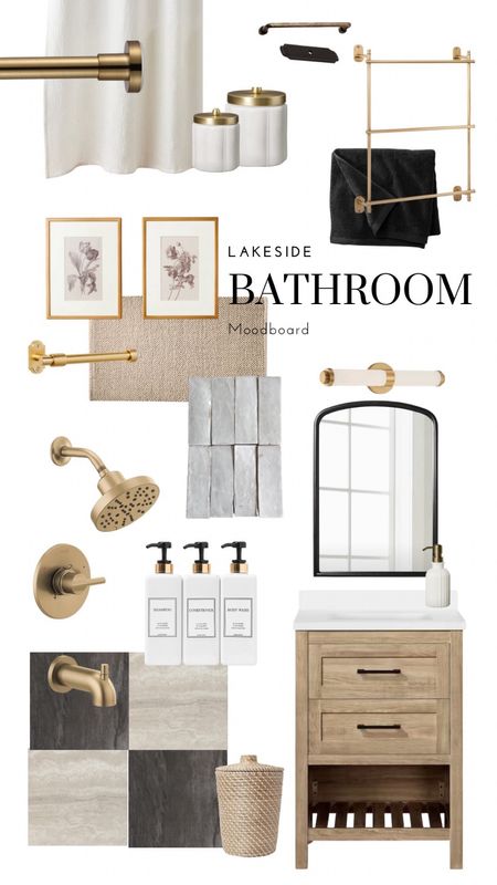 The lakeside bathroom Reno is almost complete so I thought I’d share a moodboard of everything I have for it! 


#LTKhome