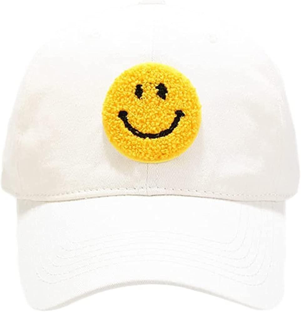 DORCAS Cute Smiley Face Hat Trucker Hats Adjustable Smile Baseball Cap Summer Y2k Hat for Women M... | Amazon (US)