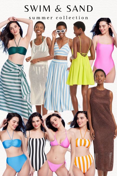 NEW! Swim & Sand Summer Collection at Target 🎯☀️👙 Mix and match with these pieces! Lot of colors, patterns and styles to choose from 👏🏼 

#LTKFindsUnder50 #LTKStyleTip #LTKFindsUnder100