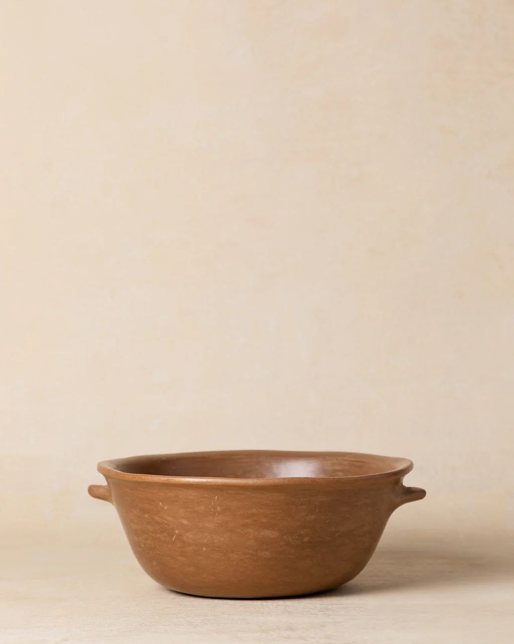 Vintage Clay Bowl with Tab Handles | McGee & Co.