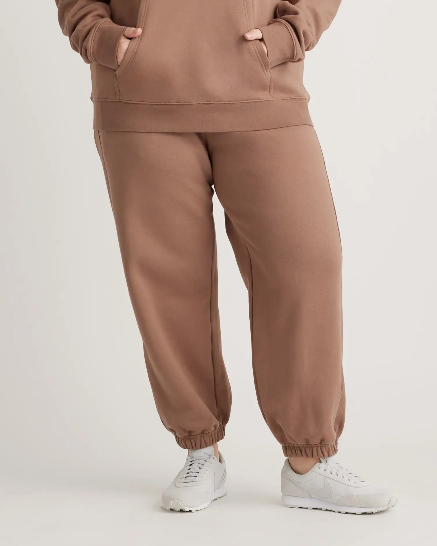 Organic Heavyweight Fleece Boyfriend Sweatpants | Quince
