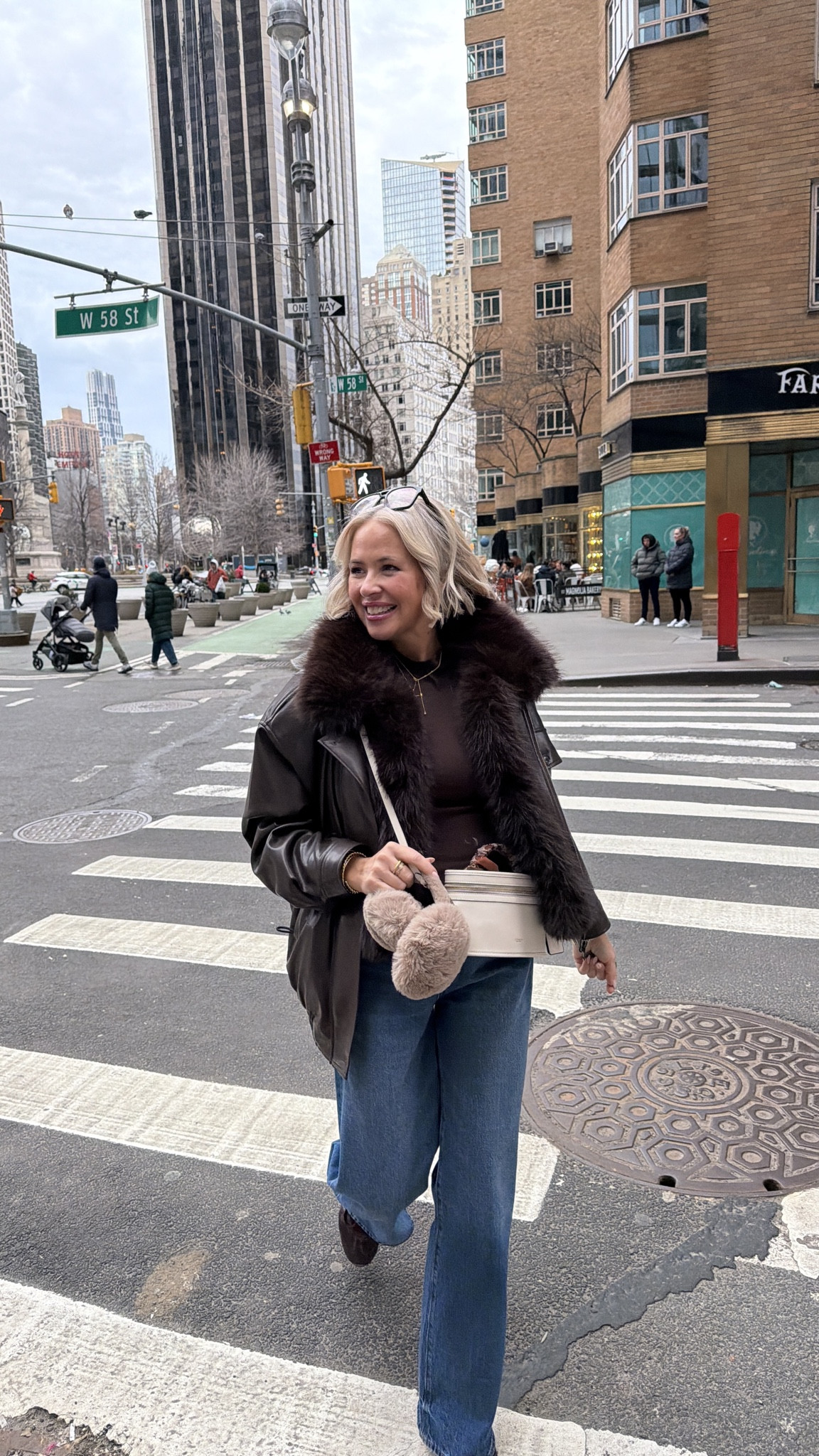 Having my sex in the city moment! This outfit kept me so warm! 

women over 50 fashion, over 50 style inspiration, midlife fashion blogger, ageless style women, chic over 50 outfits, modern classic style women

#LTKOver40 #LTKSeasonal #LTKTravel