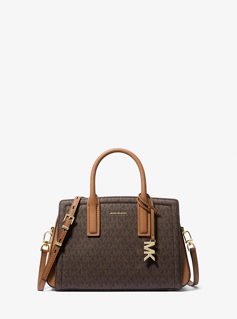 Laila Small Signature Logo Satchel | Michael Kors US