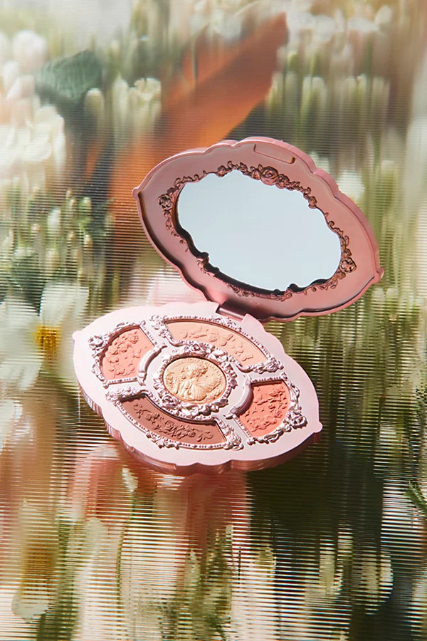 Flower Knows Midsummer Fairytales Collection Embossed 5-Color Eyeshadow Palette in Flora Hermitage at Urban Outfitters | Urban Outfitters (US and RoW)