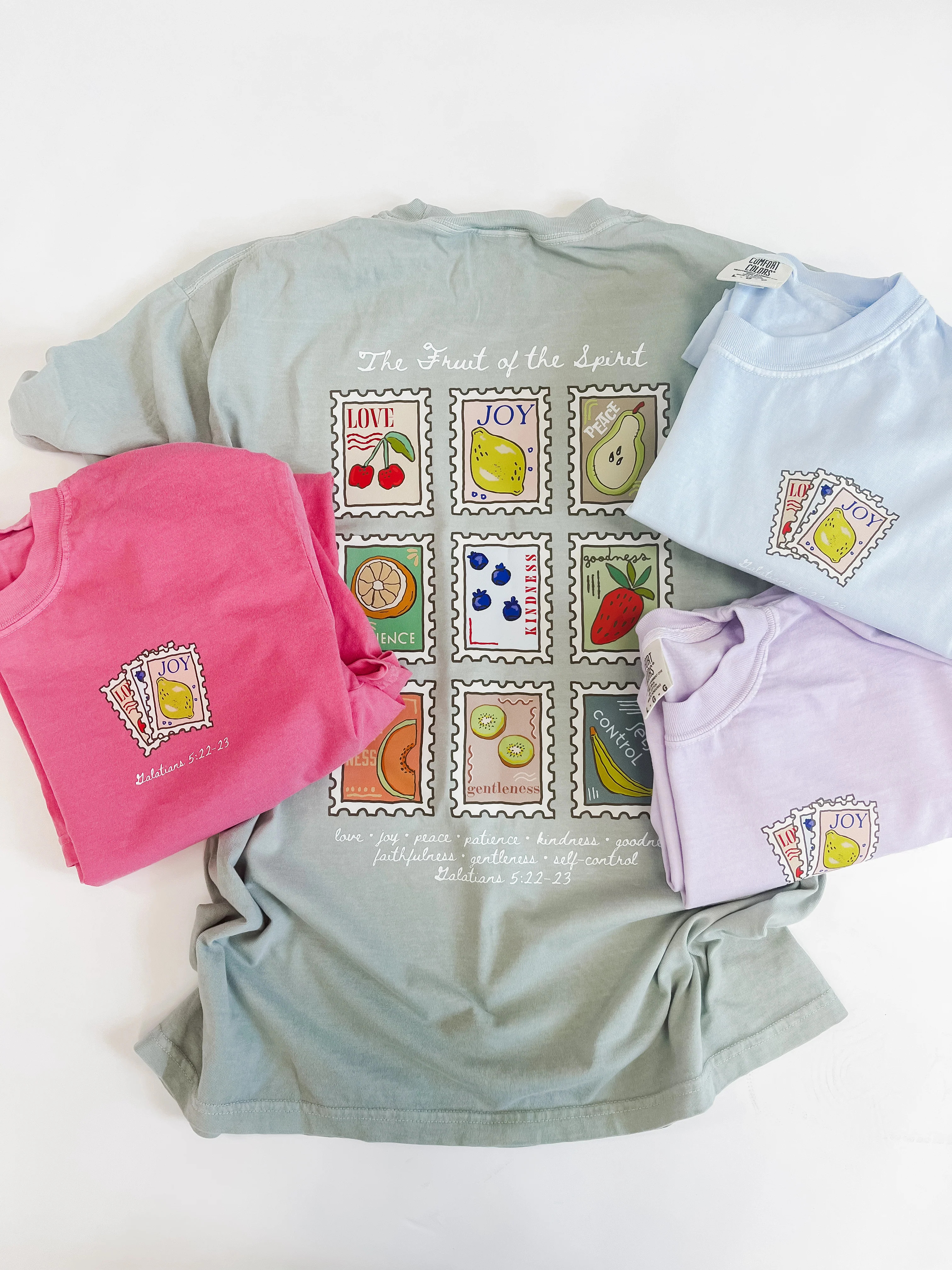 Fruit of the Spirit Stamps Tee | TEES by Taylor