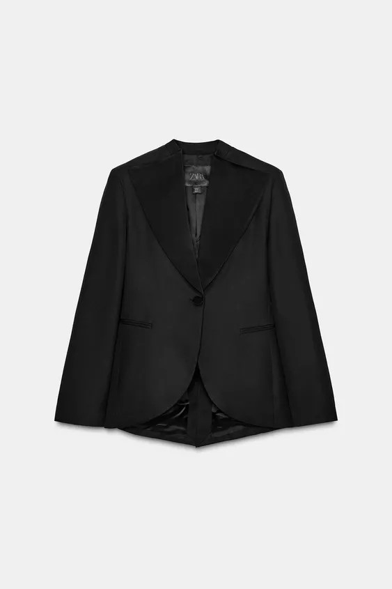 FITTED TUXEDO BLAZER ZW COLLECTION LIMITED EDITION | Zara US