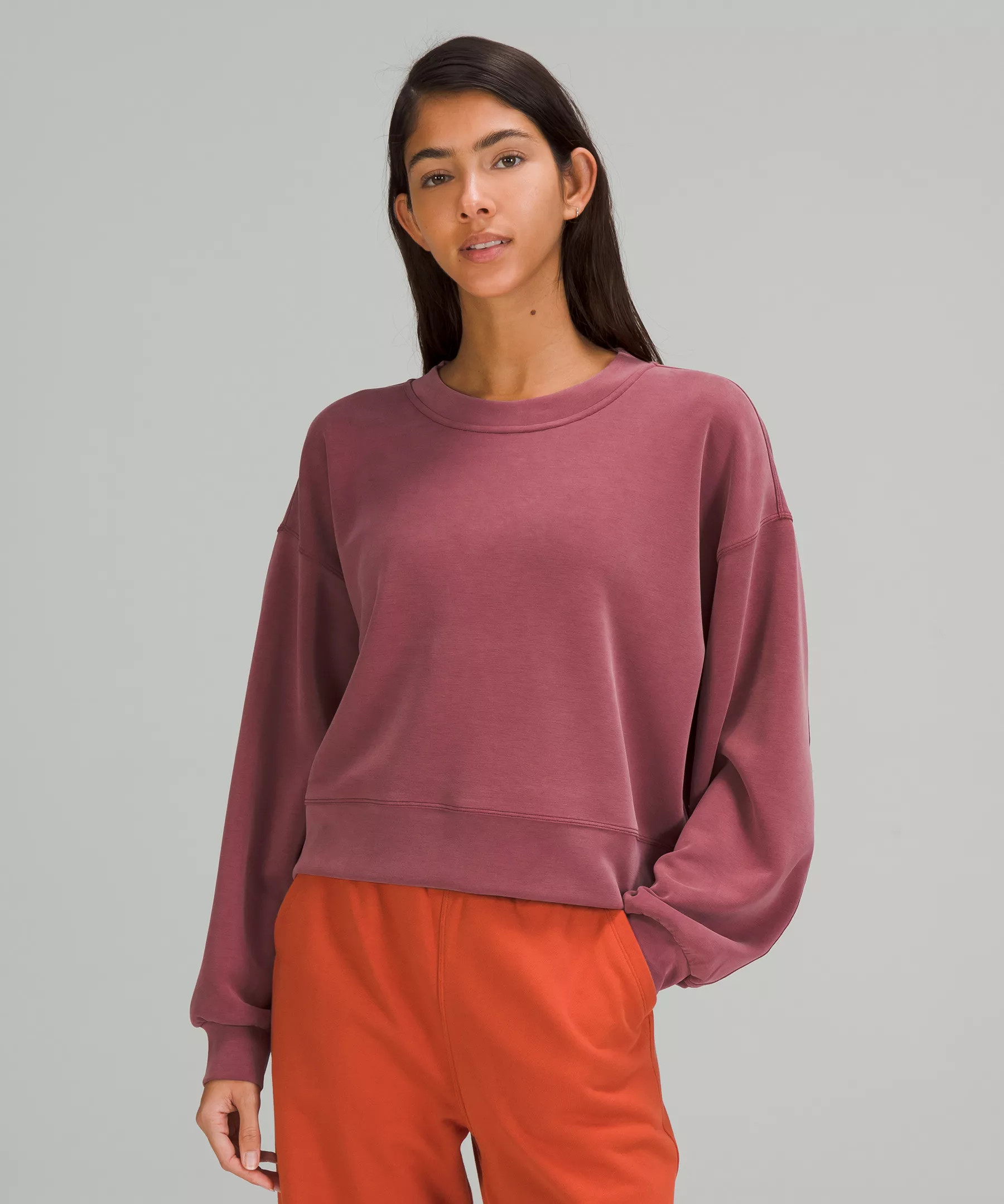 Perfectly Oversized Cropped Crew Softstreme | Lululemon (US)
