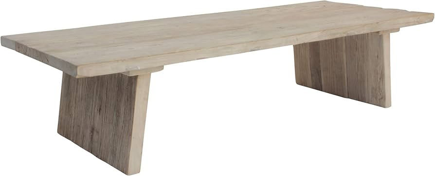 Artissance Laguna Weathered, 67 Inch Wide, Natural Wood Coffee Table | Amazon (US)