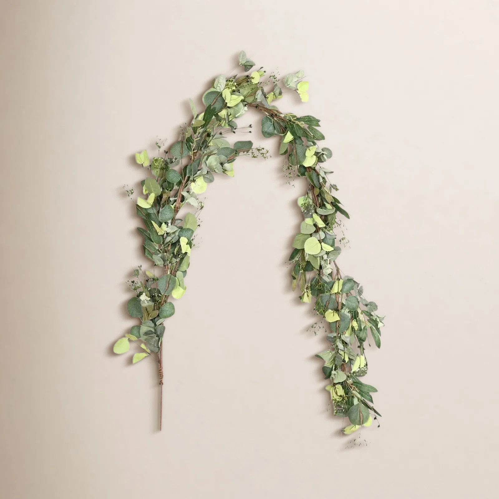 6FT Artificial Eucalyptus Garland, Greenery Garland Vines Table Runner For Wedding Arch Backdrop Table Centerpiece Home Mantle Decor | Wayfair North America