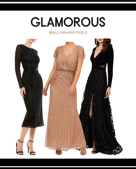 Part Dress, long dress, formal gown, formal dress, black dress, tan dress, nude dress, rose gold dress, allthehappyfeels #dillards #macys

#LTKwedding #LTKHoliday #LTKparties