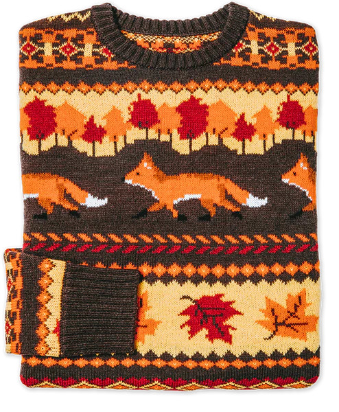 The Fox and Foliage Sweater | Kiel James Patrick