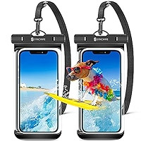 SYNCWIRE Waterproof Phone Pouch [2-Pack] - Universal IPX8 Waterproof Phone Case Dry Bag with Lany... | Amazon (US)