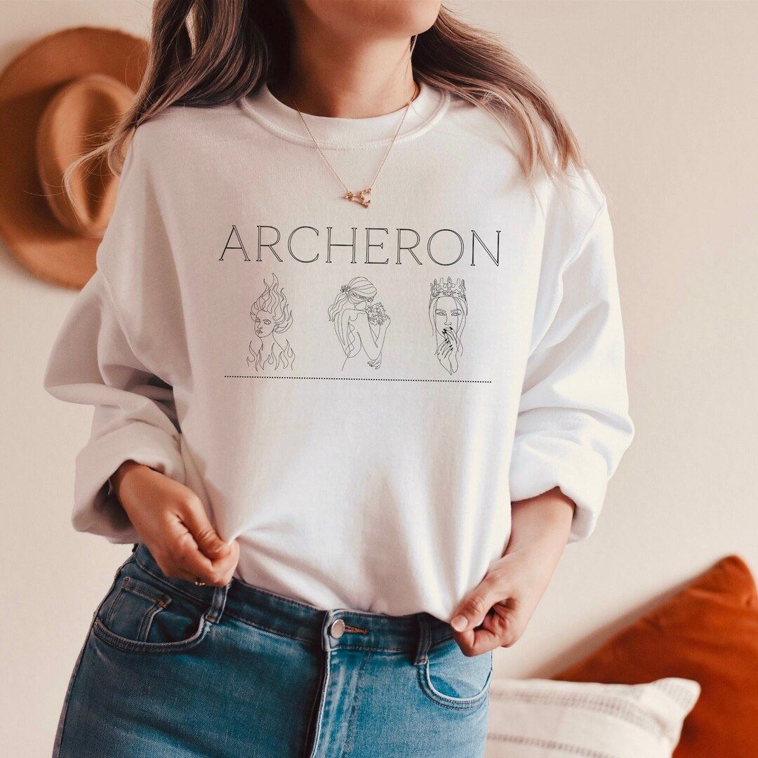 Archeron Sisters Crewneck | ACOTAR Sweatshirt | ACOTAR Merch | Bookish Sweatshirt | ACOSF | Booki... | Etsy (US)