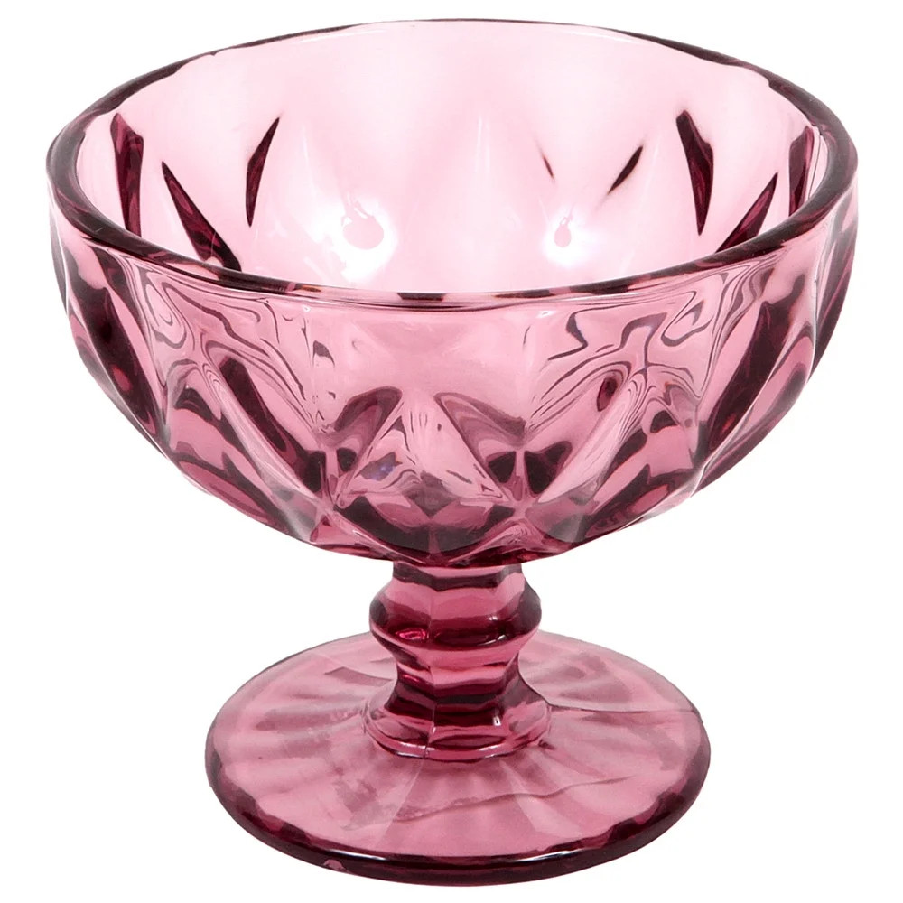 Serving Bowls Pink Cruise Dessert Bowl 250 ml Ice Cream bowl Glass Dinnerware | Walmart (US)