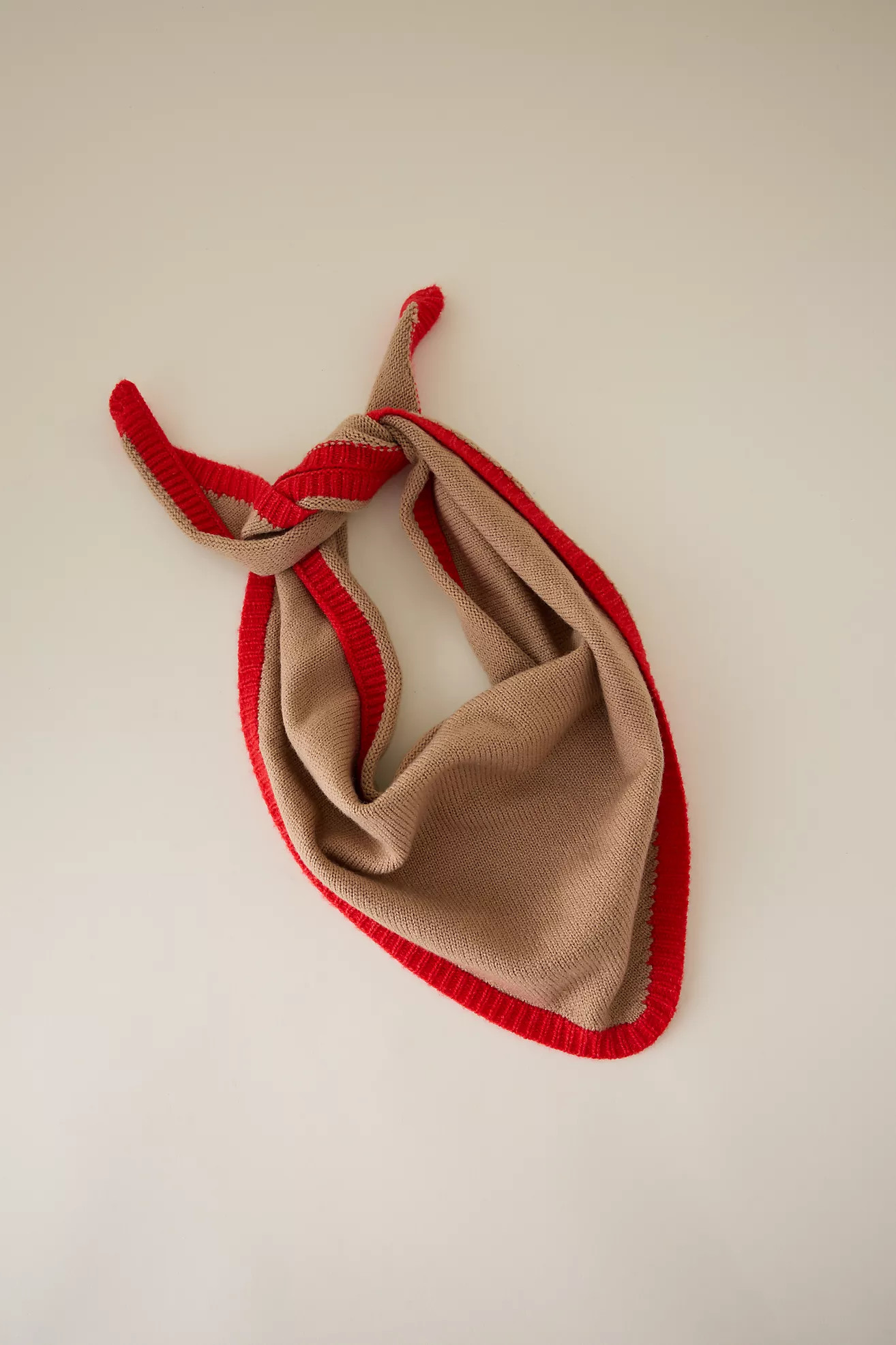 Small Contrast Trim Triangle Scarf | Anthropologie (UK)