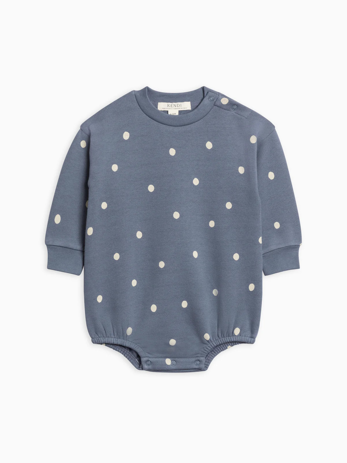 Jamie Fleece Bubble Romper | Colored Organics