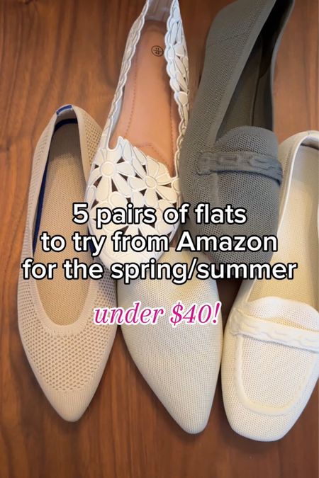 I found some great work wear shoes for the spring and summer under $40! I love these amazon womens flats choices for the summer and for dressing for work! #workwear #flats #shoehaul #shoes #balletflats #loafers  

#LTKfindsunder50 #LTKworkwear #LTKshoecrush