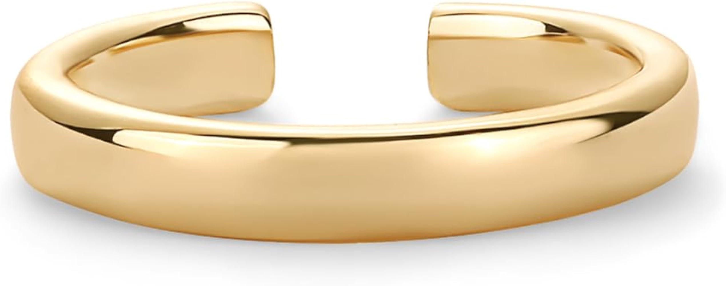 PAVOI 18K Gold Plated Adjustable Toe Rings for Women | Trendy Criss-Cross and Classic Band Toe Ri... | Amazon (US)