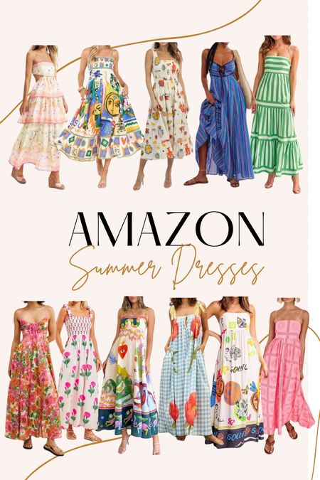 Summer dresses from amazon. Maxi dress. 

Summer dress. 

#LTKFindsUnder50 #LTKSeasonal #LTKSaleAlert