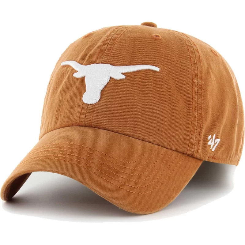 '47 Burnt Texas Longhorns Franchise Fitted Hat Burnt Orange, Large - NCAA Men's Caps at Academy Sports | Academy Sports + Outdoors