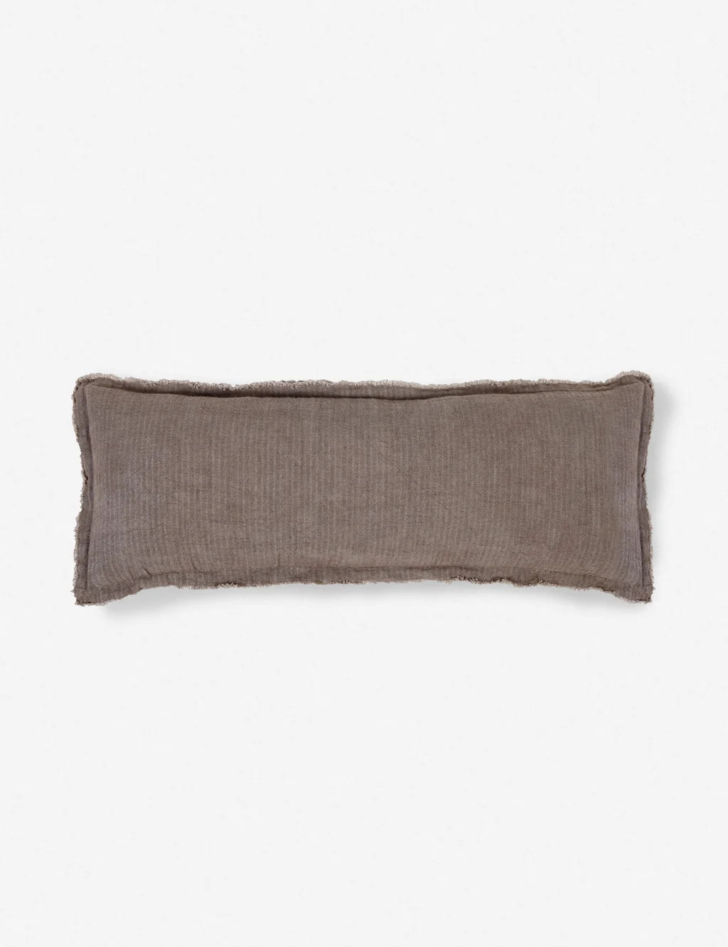 Laurel Stonewashed Linen Lumbar Pillow | Lulu and Georgia 