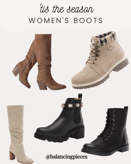 Women’s Boots #womensboots #fallboots 

#LTKHoliday #LTKstyletip #LTKSeasonal