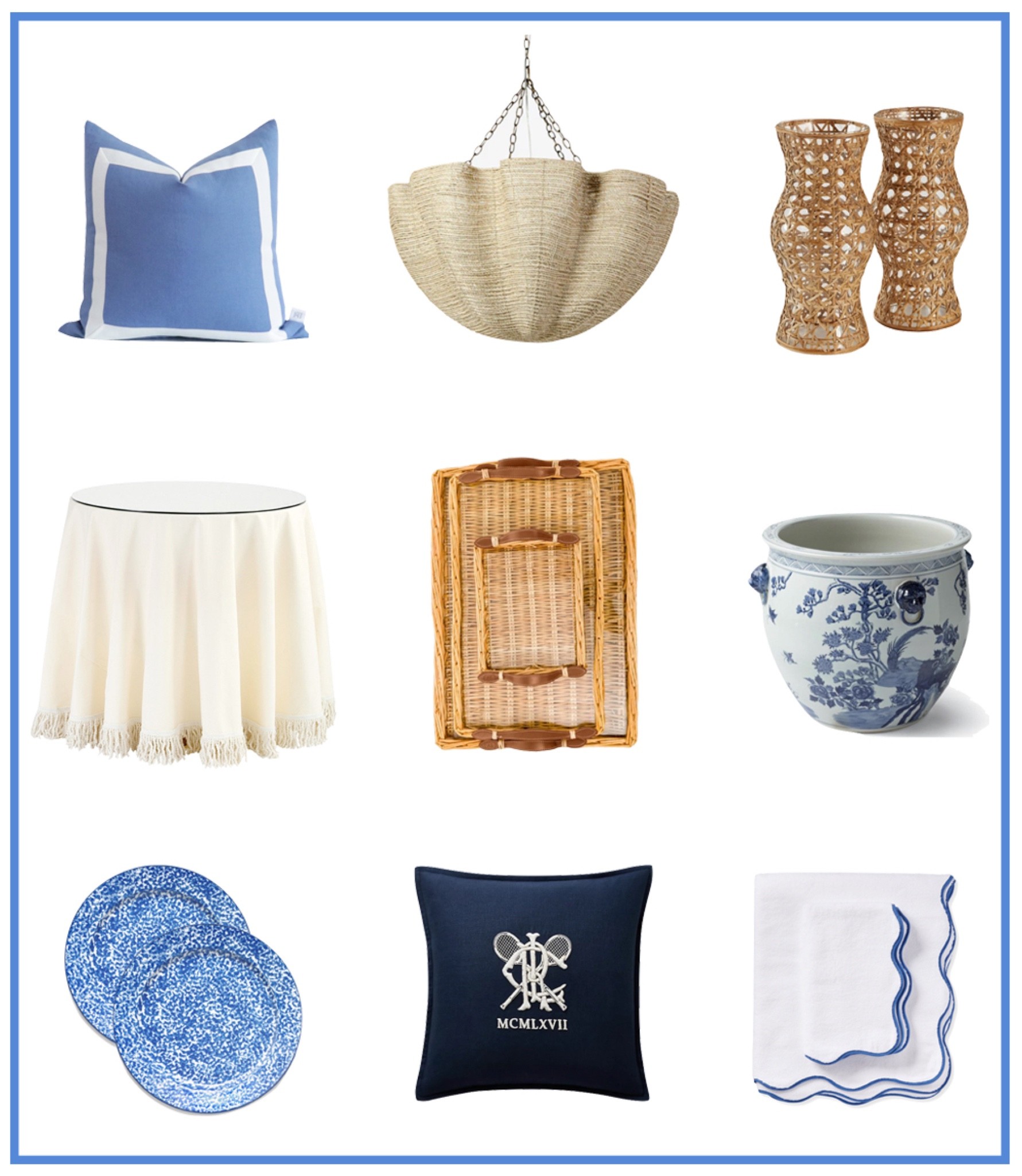 Blue and white home decor 💙

#LTKunder100 #LTKhome #LTKsalealert