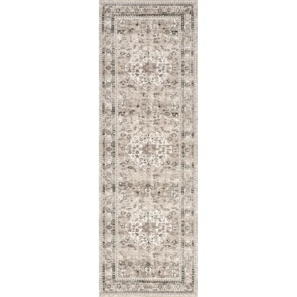 Davi Faded Spill Proof Machine Washable Area Rug | Wayfair North America
