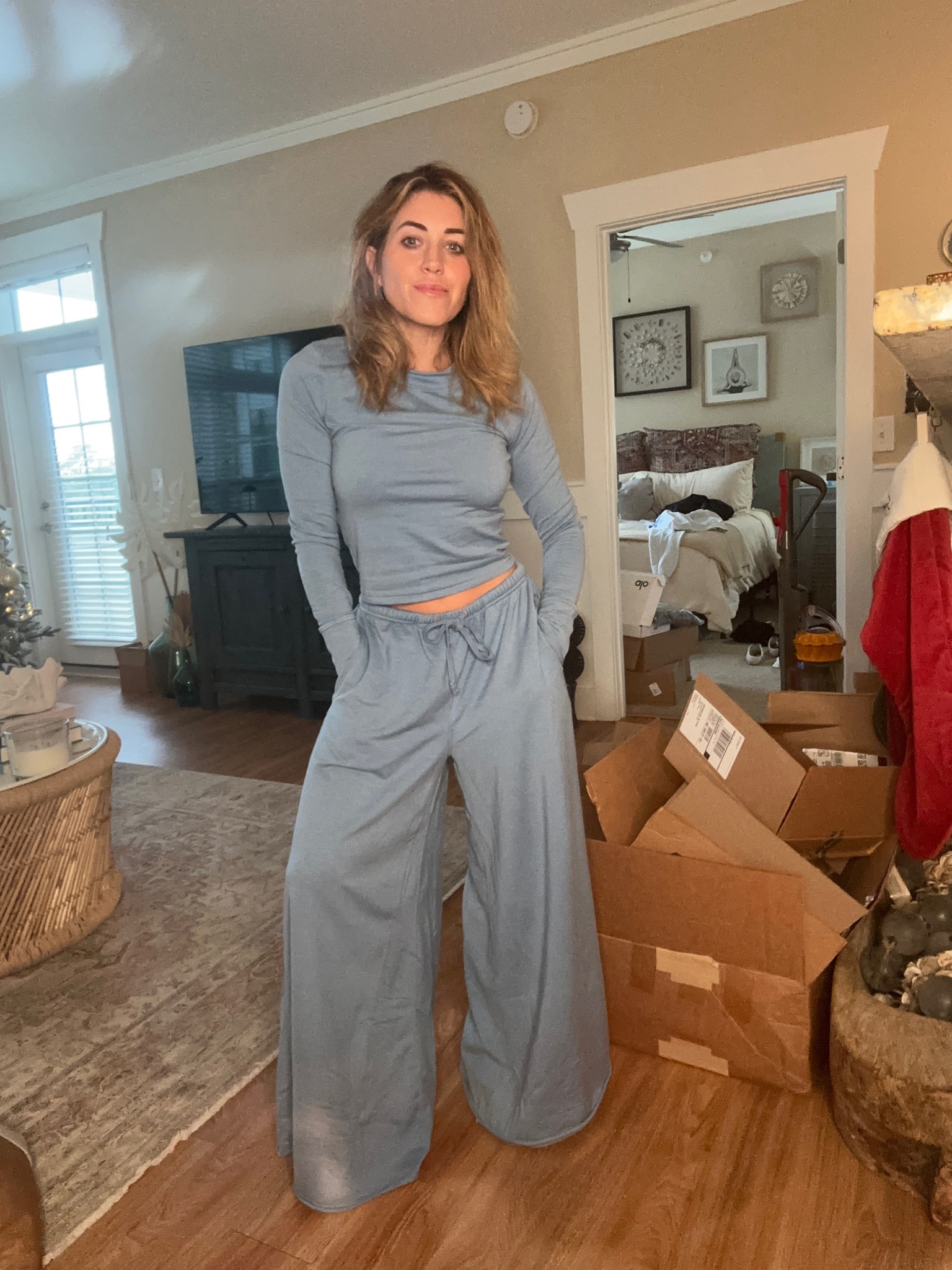 in my rot era until Christmas 🎄 😴 but this lounge set is so good I had to get multiple colors 

#LTKOver40 #LTKActive #LTKHome