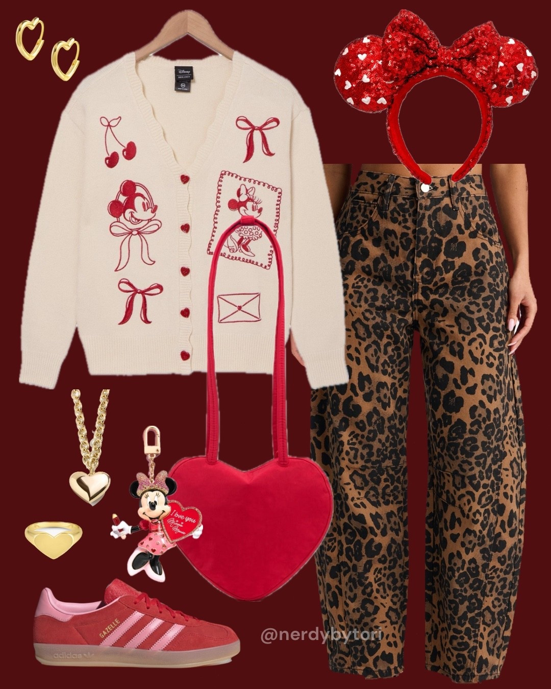 Disney Valentine’s Day outfit ❤️🐆
Jeans: Fashion Nova

#LTKootd #LTKValentine #LTKSeasonal