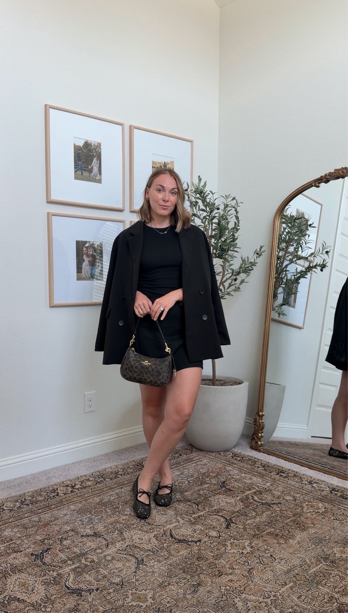 Pre fall outfit inspo! All black look for fall #falloutfit #prefall #fallstyle 

Pre fall outfit, outfit of the day, fall fashion, fall outift ideas

#LTKSeasonal #LTKootd