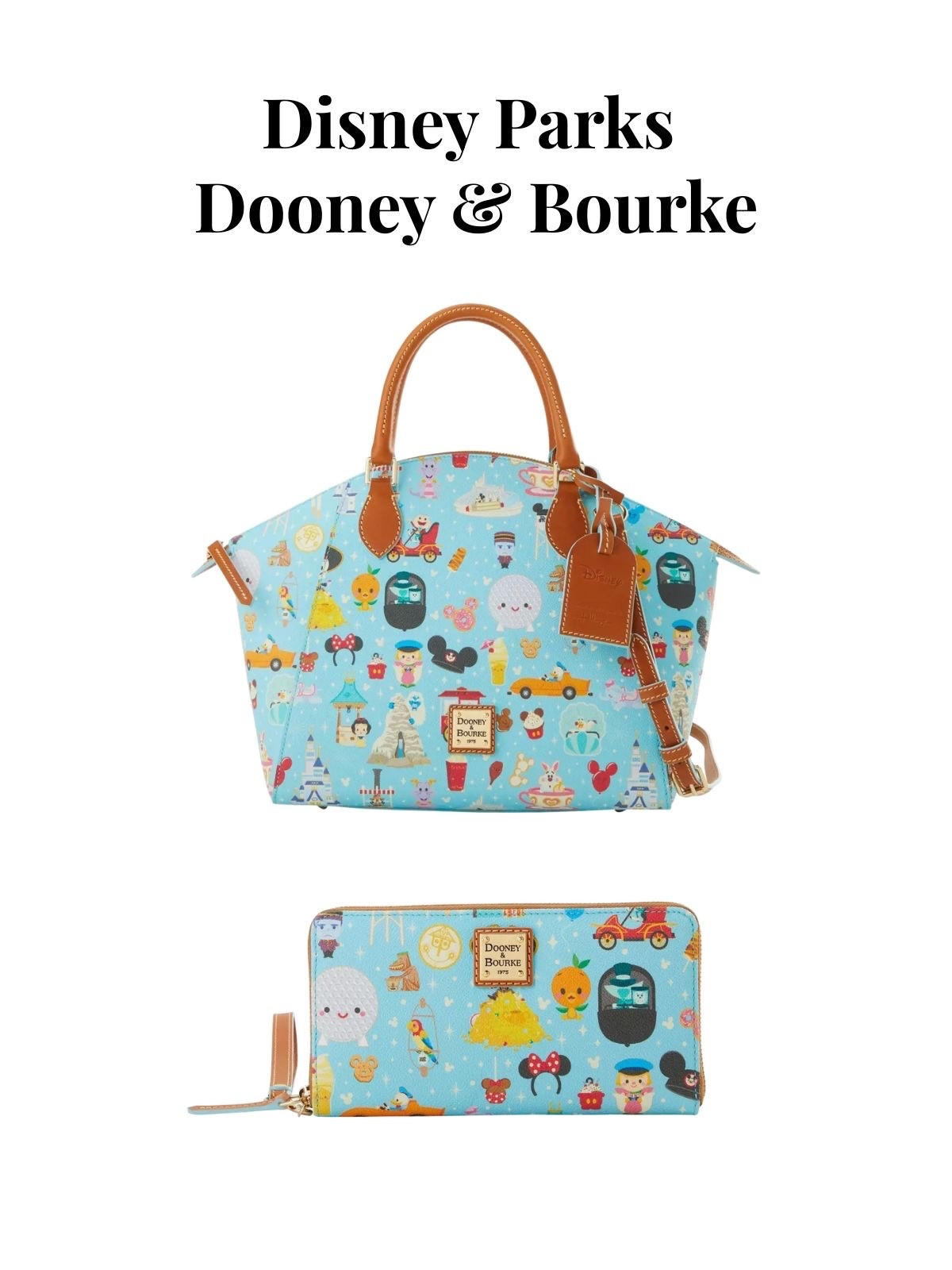 New Disney Parks Dooney & Bourke  wallet and satchel

#LTKTravel