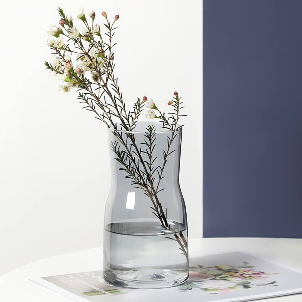 APSOONSELL Glass Vase for Flowers, Large Clear Vases for Centerpieces, Flower Vase for Home Decor... | Amazon (CA)