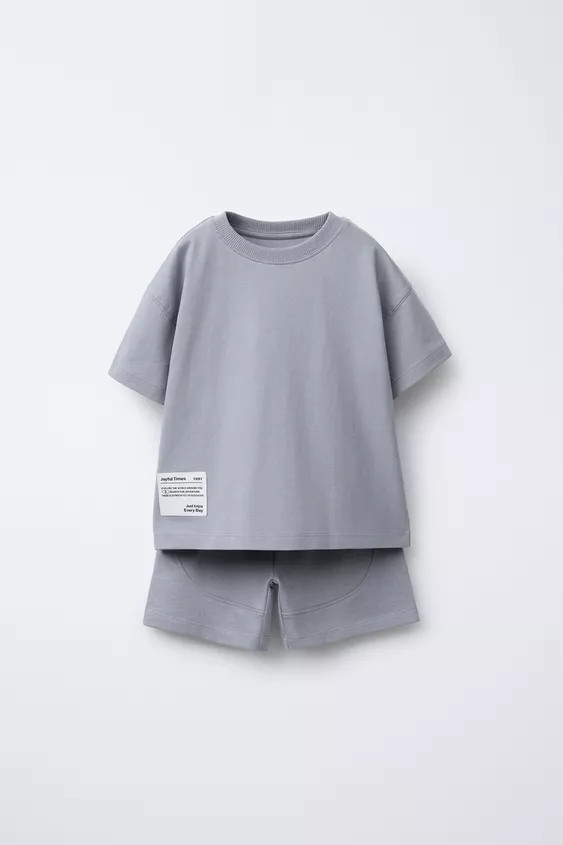 LABEL JOGGING SET | Zara UK