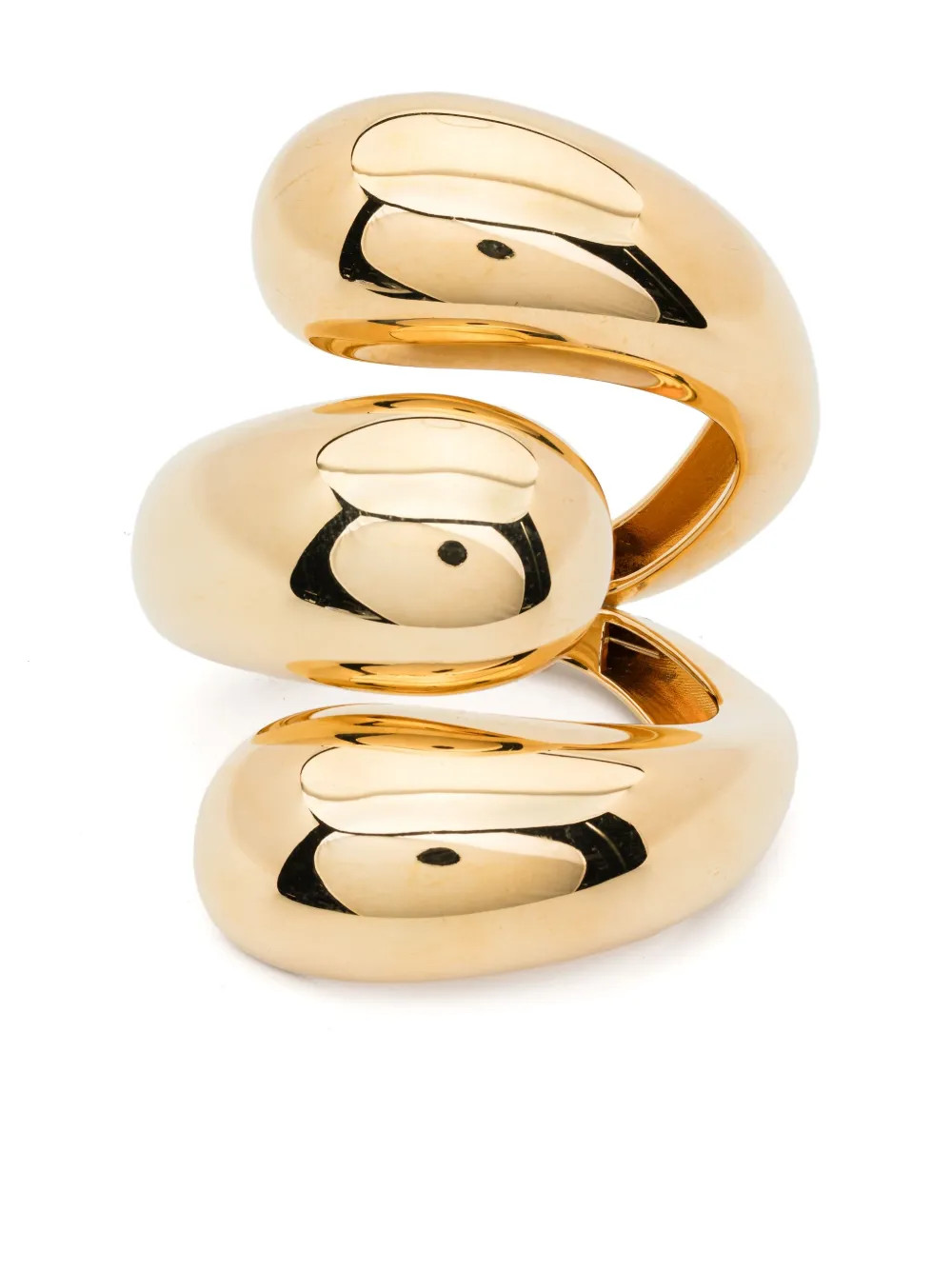 Federica Tosi Curved Wrap Bracelet | Gold | FARFETCH | Farfetch Global