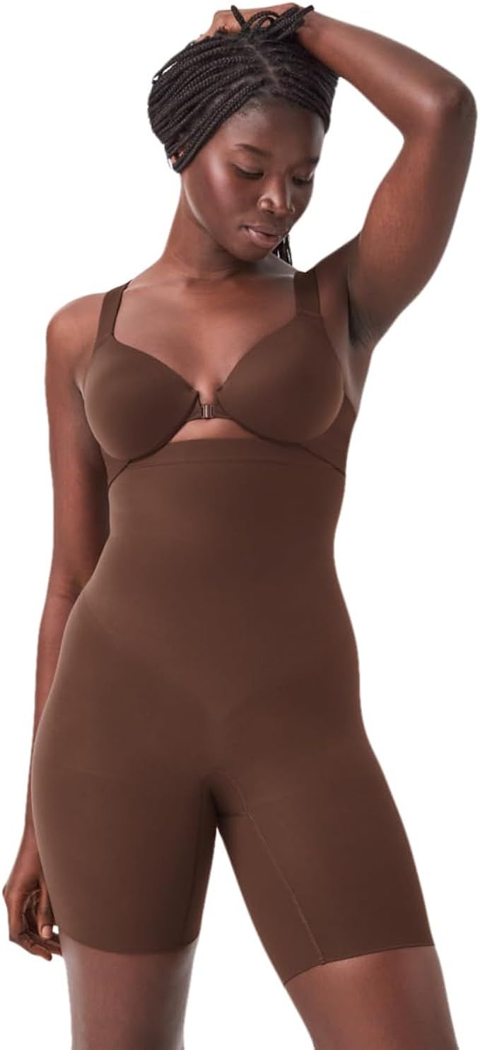 SPANX Seamless Higher Power Short - Lightweight, All-Day Comfort - Core Control Shapewear - High-... | Amazon (US)