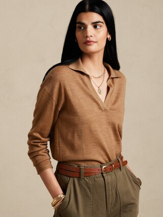Merino Pullover Sweater | Banana Republic Factory